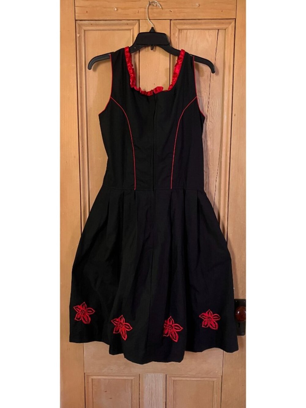 Gaudi Leathers Womens Oktoberfest German Lace Up Dress Size XL (44) Black SP EXC - Picture 8 of 12